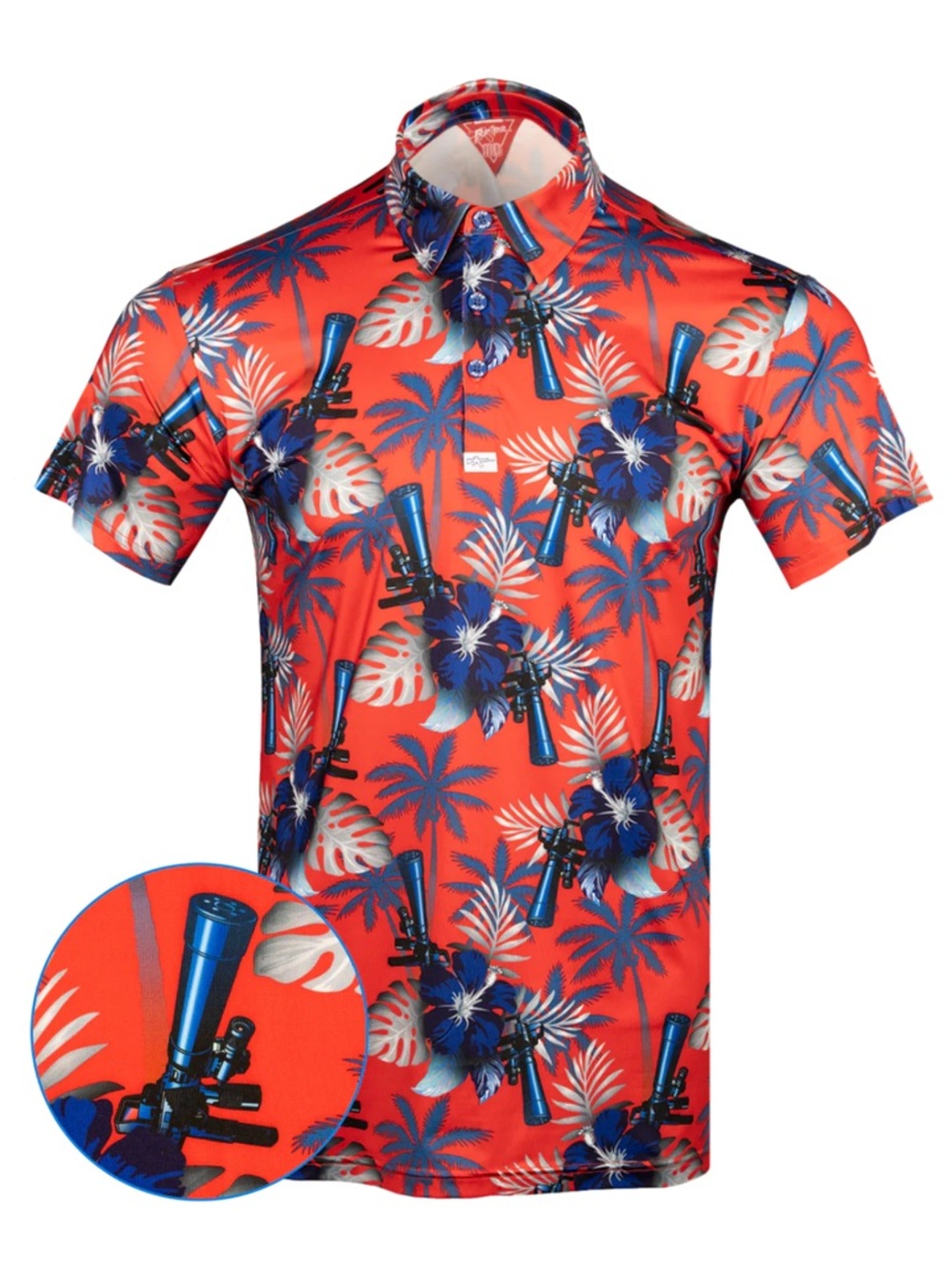 Retro Riffle SUPPRESSED (RED) POLO
